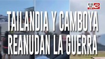 Guerra entre Tailandia y Camboya: ya hay miles de evacuados y decenas de muertos