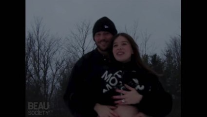 Hailee Steinfeld announces she is pregnant in adorable video with NFL husband Josh Allen