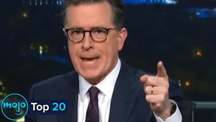 Top 20 Hilarious Stephen Colbert Moments