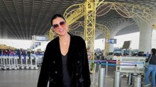 एयरपोर्ट पर बॉसी लुक में दिखीं Sushmita Sen