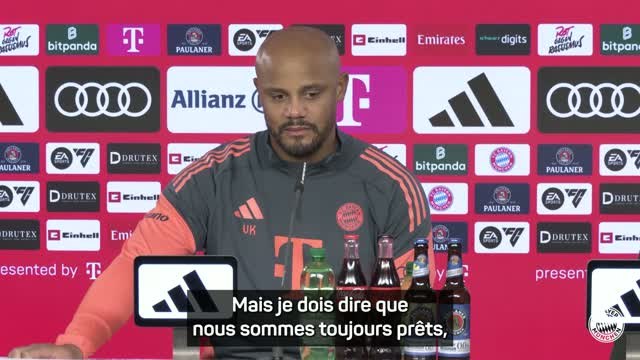 Bayern - Kompany : Nous sommes toujours flexibles face aux « plans anti-Bayern »