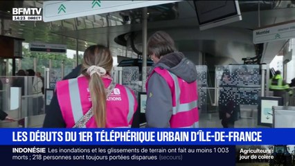 Le premier téléphérique urbain d'Île-de-France inauguré ce samedi