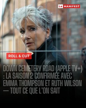 Le Manifest - 🚨🎬 OFFICIEL — Down Cemetery Road revient pour une saison 2 sur Apple TV+ 🔥Emma Thompson et Ruth Wilson reprennent leurs rôles dans ce thriller policier twisty adapté de Mick Herron. Nouvelle enquête, enjeux plus sombres, tension maximale.