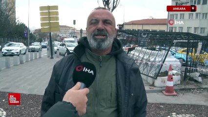 Ankara'da sürekli trafik kazalarının yaşandığı türbede yine kaza oldu