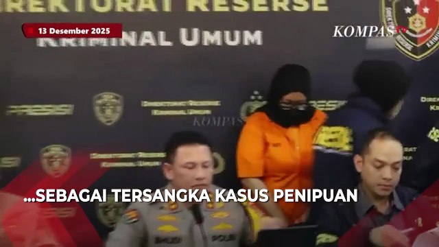 Tampang Ayu Puspita Wedding Organizer Berbaju Tersangka, Polisi Dalami Aset