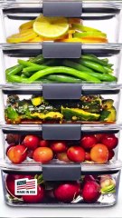 Upgrade Your Kitchen with Rubbermaid Brilliance Food Storage