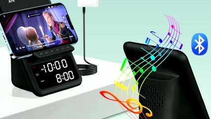 This Wireless Charging Station Does EVERYTHING! AFK Speaker Alarm Clock Review