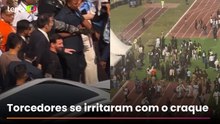 Evento com Messi termina em confusão e arremesso de cadeiras na Índia