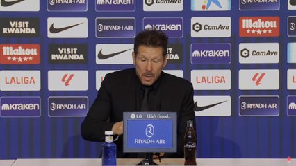 Simeone rueda de prensa