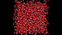 Water Bulk Molecular Dynamics Simulation  Atom Condensed Kohn Sham DFT approximated to 2nd order