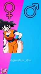 Female Goku Looks Insane 😳🔥 | Dragon Ball #shorts #goku #dbs #dragonball