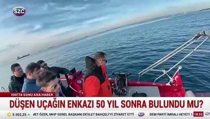 Düşen uçağın enkazı mı bulundu?