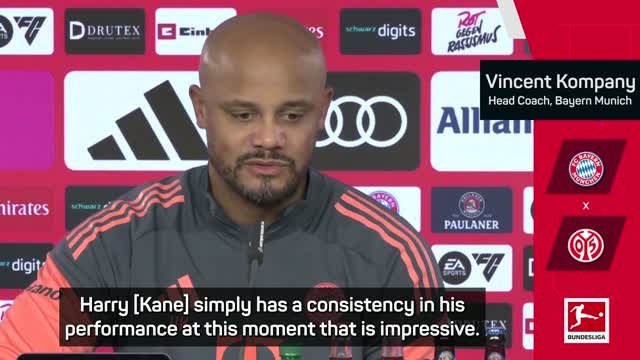 Kane an 'absolute leader' for Bayern - Kompany