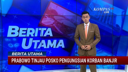 Tinjau Banjir Langkat Sumut, Prabowo Janji Pemerintah Tak Tinggalkan Warga | BERUT