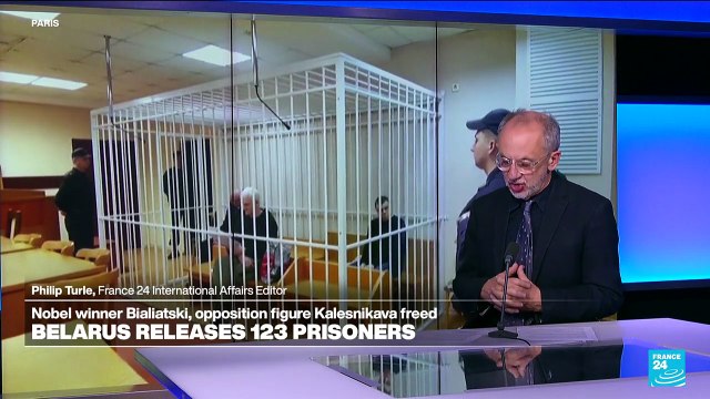 Belarus frees 123 prisoners in exchange for lifting of US sanctions