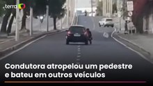 Motorista arrasta assaltante que ficou pendurado na porta do carro em Fortaleza