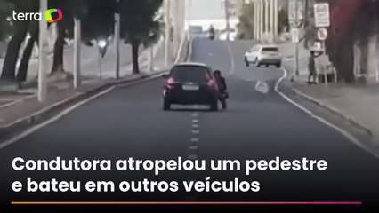 Motorista arrasta assaltante que ficou pendurado na porta do carro em Fortaleza