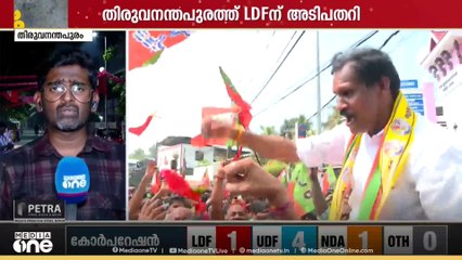 തലസ്ഥാനത്ത് അടിപതറി എൽ.ഡിഎഫ്.. കോർപറേഷൻ പിടിച്ച് BJP
