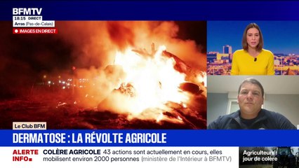 Dermatose bovine: "On a une vraie crise sanitaire, on doit se serrer les coudes pour que l'élevage français s'en sorte", estime Yohann Barbe, porte-parole de la FNSEA