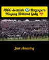 Sound of 1000 Scottish 🏴 Bagpipers at Glasgow in 2018. 💙❤️ #bagpiper #bagpipes #scotish #1000