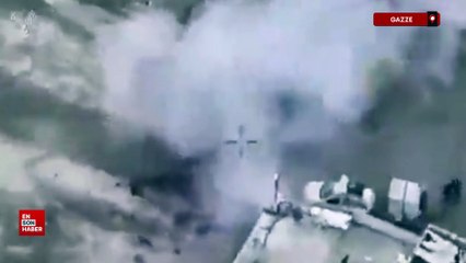 İsrail'in Gazze'de bir araca düzenlediği hava saldırısında 4 Filistinli hayatını kaybetti