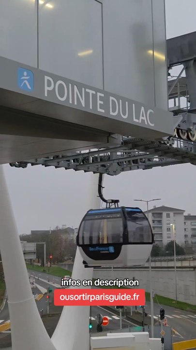le 1er téléphérique d'Ile de France