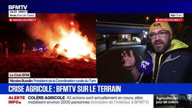 Dermatose bovine: cet agriculteur du Tarn explique pourquoi il prend part au blocage de la rocade d'Albi
