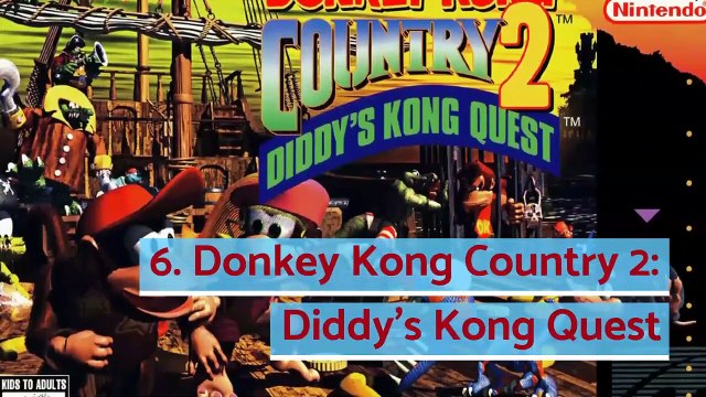 The 10 best-selling Super Nintendo (SNES) video games