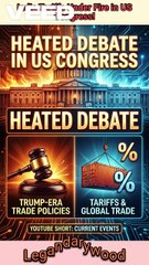 India Tariffs Under Fire in US Congress | Tariffs #ustariffs #WorldNewsTelugu #IndiaUSRelations #USCongress