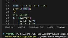 NumPy: Boolean Masking in NumPy.