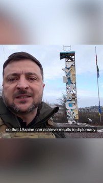 Zelenksy Heads to Front Lines in Battle with Russia