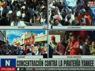 Comuneros petareños alzan su voz y le dicen al mundo que Venezuela se respeta