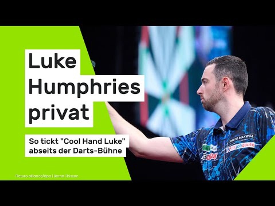 Luke Humphries privat: So tickt 'Cool Hand Luke' abseits der Darts-Bühne