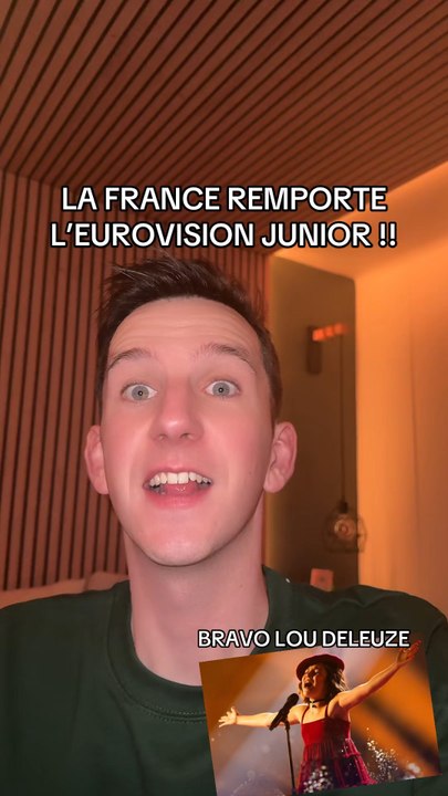 LA FRANCE REMPORTE L’EUROVISION | EUROVISION JUNIOR 2025 ⭐️