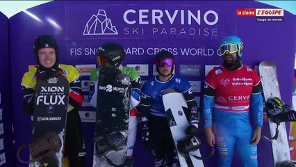 Le replay de la course simple à Cervinia - Snowboard - Coupe du Monde - Tous sports