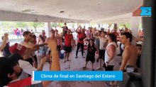 Clima de final en Santiago: así se vive la previa Pincha