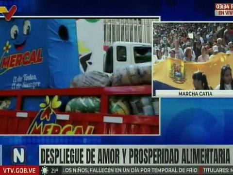Vicepresidenta Delcy Rodríguez: Estamos distribuyendo 34 mil toneladas de alimentos