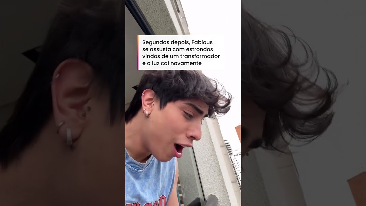 Vídeo flagra novo apagão segundos depois de comemoração por volta da luz em SP #shorts