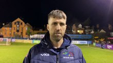 Farnham Town manager Paul Johnson post-Tiverton Town