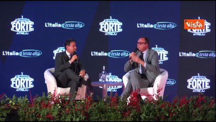 Conte ad Atreju: Manca Schlein? Verrà il giorno che faremo questo confronto con Meloni