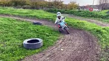 Bursalı minik motokrosçu şampiyon oldu
