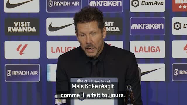 Atlético de Madrid - Simeone : Quand on est un joueur légendaire et historique comme Griezmann...