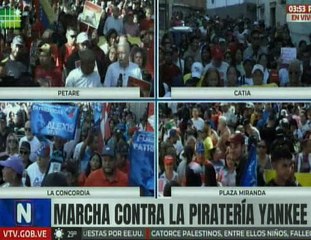 Gobernador Serrano: En todo el país hay movilizaciones en rechazo a las agresiones estadounidenses