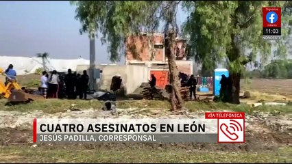 Jornada violenta en León deja cuatro hombres asesinados en menos de 24 horas
