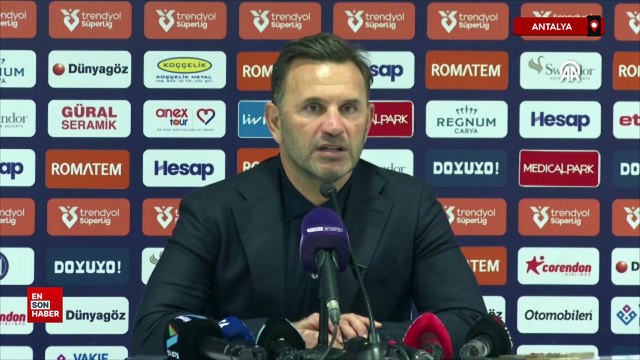 Antalyaspor-Galatasaray maçının ardından Okan Buruk açıklamalrda bulundu