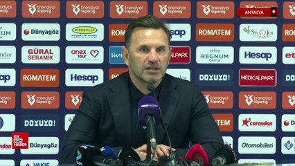 Antalyaspor-Galatasaray maçının ardından Okan Buruk açıklamalrda bulundu