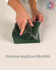 Easy napkin hack😍