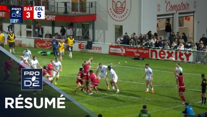 PRO D2 Saison 2025-2026 J14 - Résumé US Dax - Colomiers Rugby