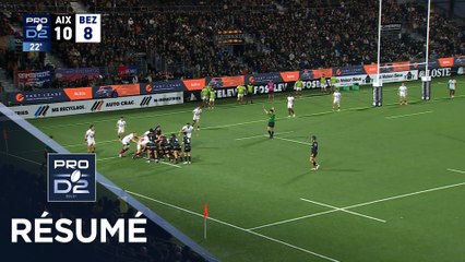 PRO D2 Saison 2025-2026 J14 - Résumé Provence Rugby - AS Béziers Hérault