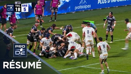 PRO D2 Saison 2025-2026 J14 - Résumé Valence Romans - FC Grenoble Rugby